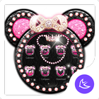 Pink Mickey Diamond Bowknot –  icon