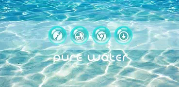 Pure Water-APUS Launcher theme