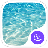 Pure Water-APUS Launcher theme icône