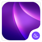 Purple-APUS Launcher theme أيقونة