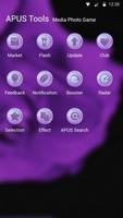 Purple-APUS Launcher theme скриншот 2