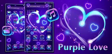 Purple romantic love  APUS Lau