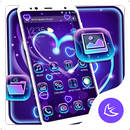 Purple romantic love  APUS Lau aplikacja