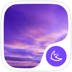 Purple Sky-APUS Launcher theme APK download