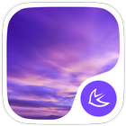 Purple Sky-APUS Launcher theme أيقونة