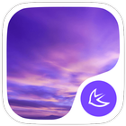 Purple Sky-APUS Launcher theme icône