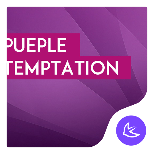 Purple-APUS Launcher theme