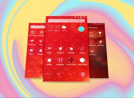 پوستر Red heart lovely-APUS Launcher