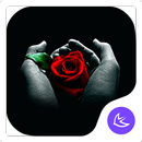 Rose|APUS Launcher theme APK