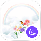 Rainbow-APUS Launcher theme ícone