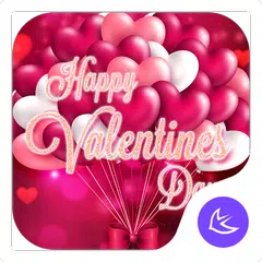 Baixar Red Rose Valentines Day Theme— APK