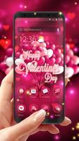 Red Rose Valentines Day Theme— Cartaz