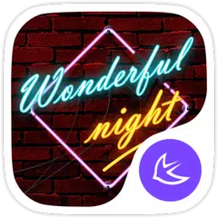 download Stylish Night theme for APUS APK