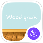 Wood Grain-APUS Launcher theme آئیکن