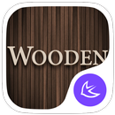 Wooden theme for APUS Launcher APK