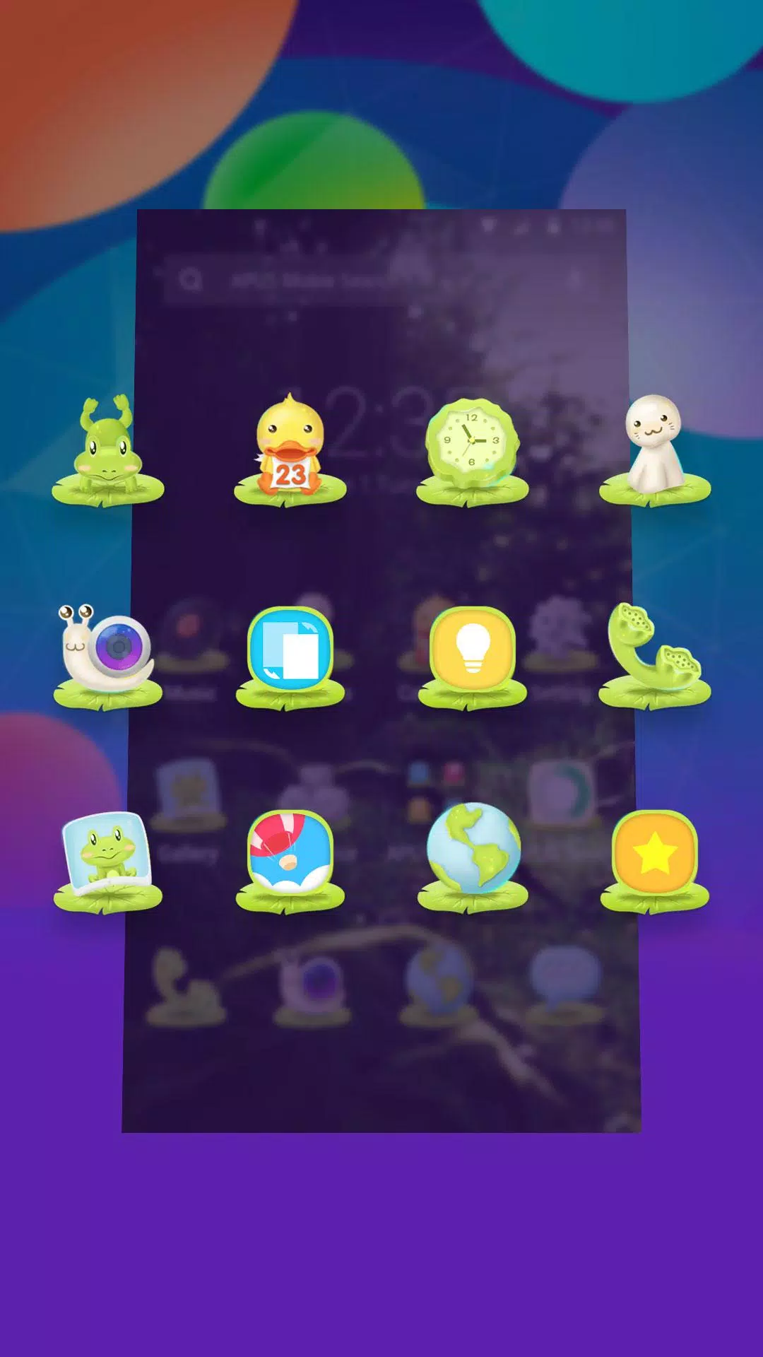 Android 用の 緑メルヘンの森をテーマ 壁紙 Apk をダウンロード