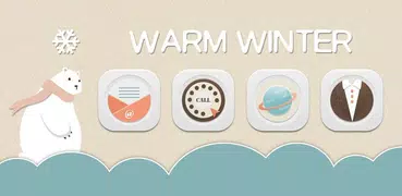 Invierno-APUS Launcher tema