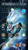 Divine Cool White Dragon-APUS Launcher theme स्क्रीनशॉट 3