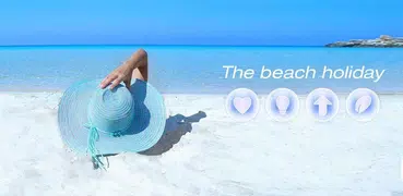 Beach-APUS Launcher theme