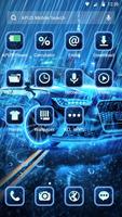 Speedy neon car APUS Launcher  скриншот 1
