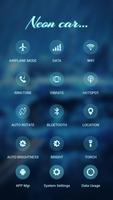 Speedy neon car APUS Launcher  скриншот 2