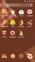 Food-APUS Launcher theme تصوير الشاشة 1