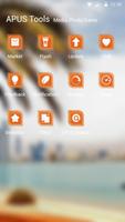 Palm trees-APUS Launcher theme تصوير الشاشة 2