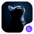 QUIET CAT-APUS Launcher theme icône