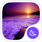 Seabeach-APUS Launcher theme biểu tượng