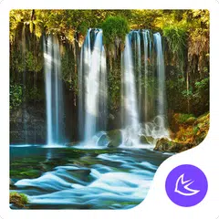 waterfall nature scene -APUS L APK download