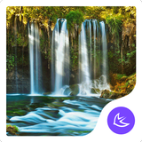 waterfall nature scene -APUS L icône