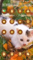 White Cat-APUS Launcher theme ภาพหน้าจอ 1