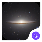 lonely space - APUS launcher theme simgesi
