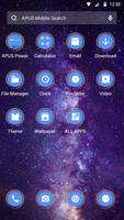 lonely space - APUS launcher theme imagem de tela 1