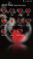 Transparent Heart APUS theme capture d'écran 2