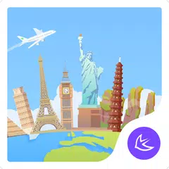 World-APUS Launcher theme APK download