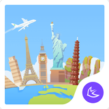 Mundo-APUS Launcher tema icono