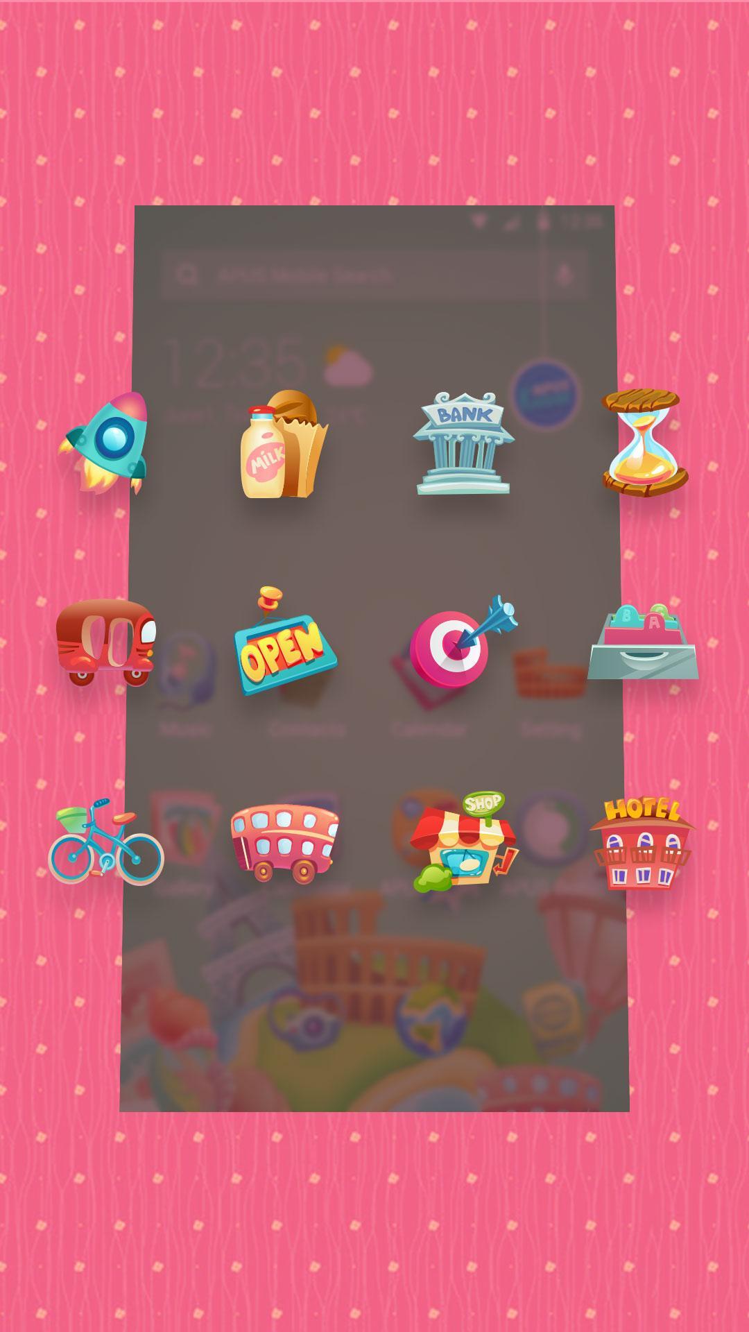 Hijau Lucu Kartun Tema Dan Wallpaper HD For Android APK Download