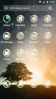 Twinkling-APUS Launcher theme captura de pantalla 1