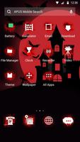 Vampire-APUS Launcher theme تصوير الشاشة 1