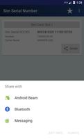 SIM Serial Number capture d'écran 2