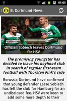 برنامه‌نما Borussia Dortmund News عکس از صفحه