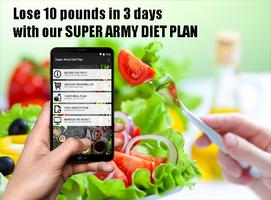 Super Army Diet Plan poster