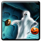 Halloween 3D Wallpaper App icône