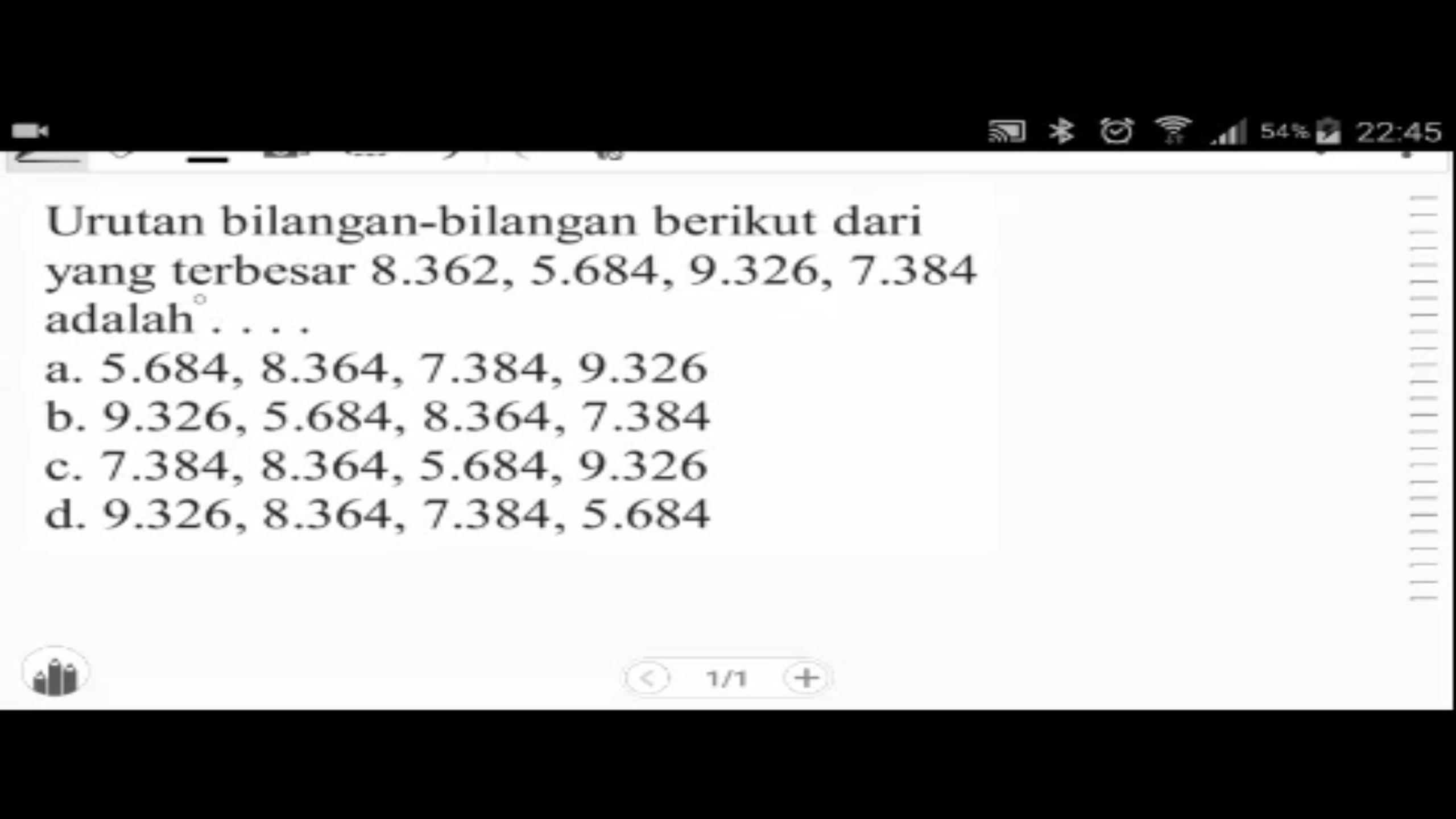 MAT SD Operasi Hitung MC screenshot 3