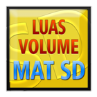 Matematika SD Luas dan Volume आइकन