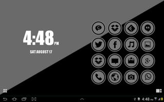 SL Theme Black & Grey Extended captura de pantalla 2