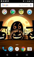 Halloween live wallpaper poster