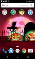 Halloween Live Wallpaper ภาพหน้าจอ 1