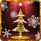 Christmas tree 4D icon